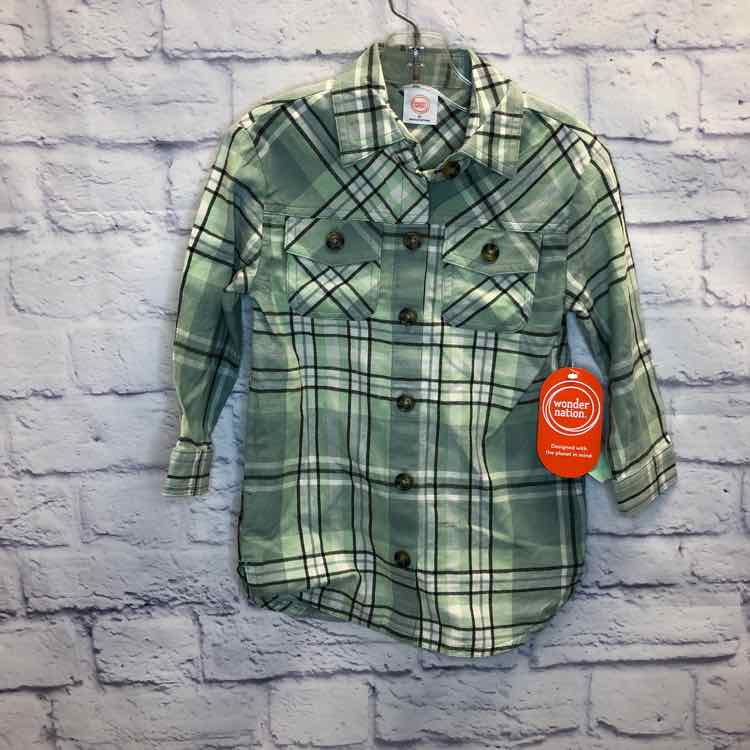 Wonder Nation Green Size 2T Girls Dress