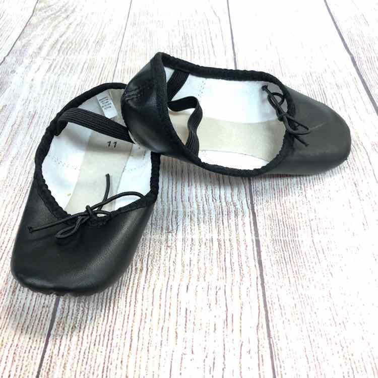 Black Size 11 Ballet Slippers