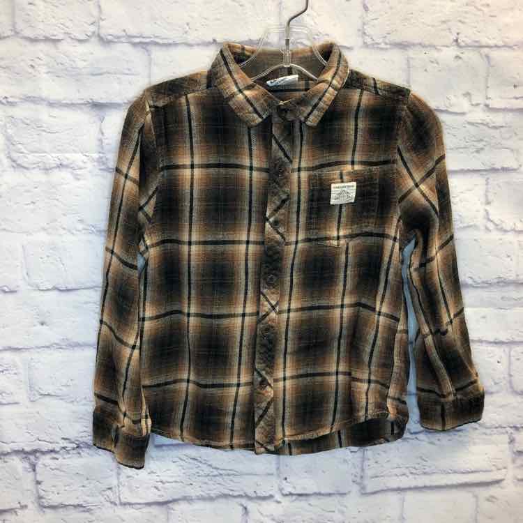 Cotton On Brown Size 6 Boy Polo or Button Down