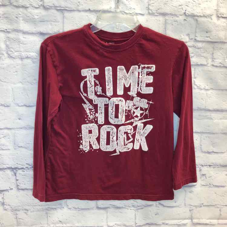 Childrens Place Red Size 10 Boys Long Sleeve Shirt