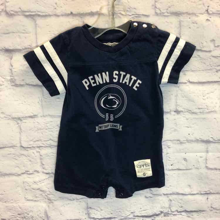Penn State Navy Size 6 Months Boys Romper