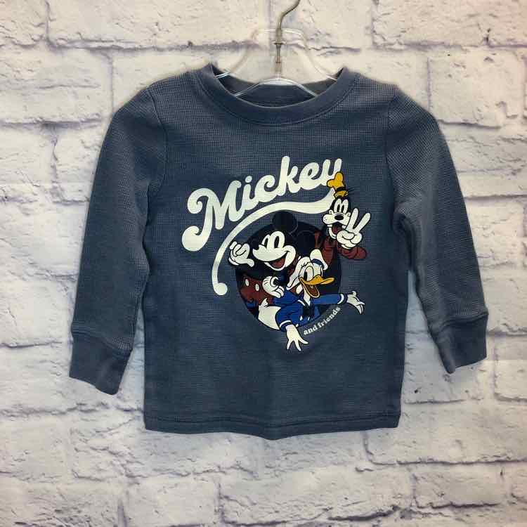 Disney Blue Size 18 Months Boys Long Sleeve Shirt