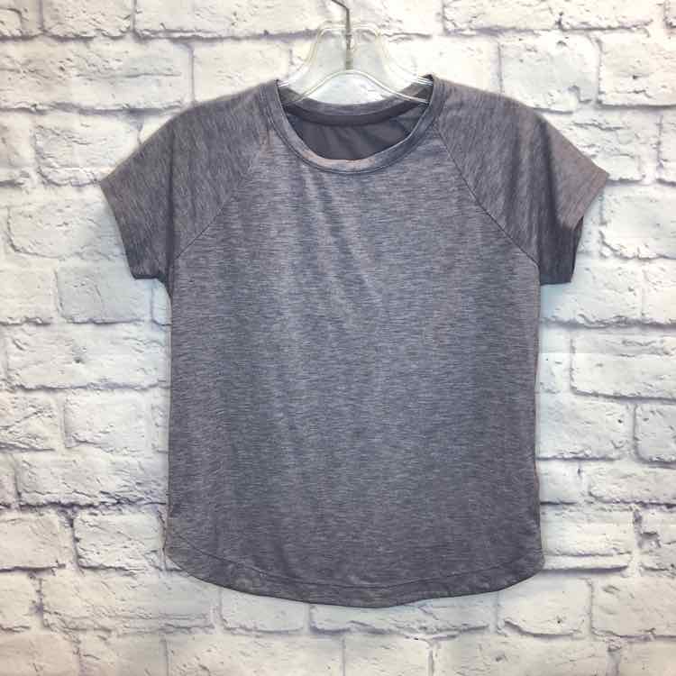 Athleta Girl Gray Size 12 Girls Short Sleeve Shirt