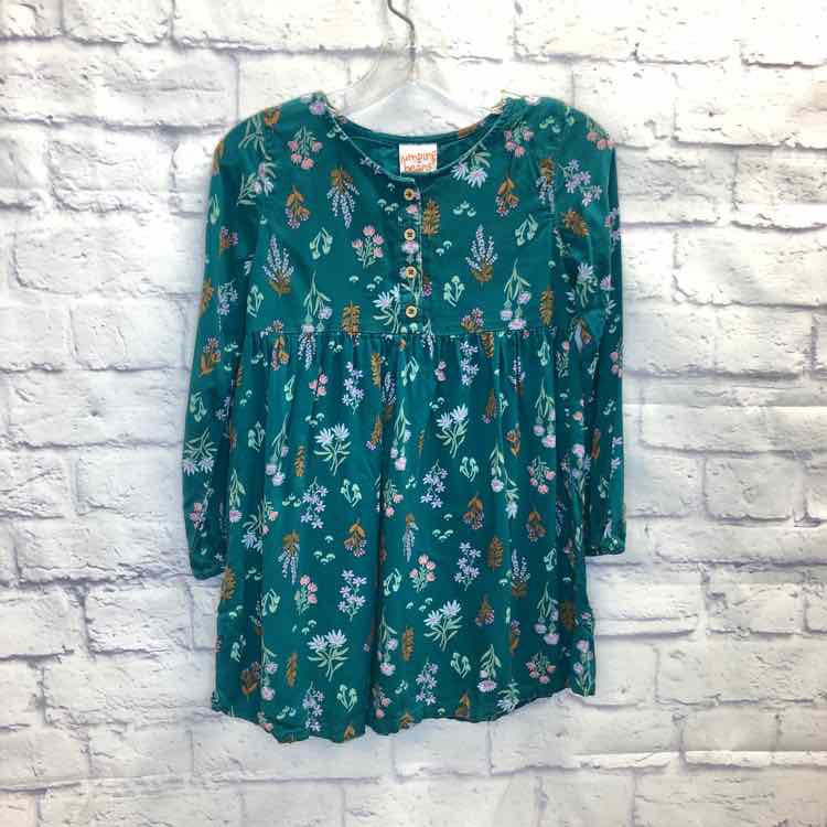 Jumping Beans Green Size 5 Girls Dress