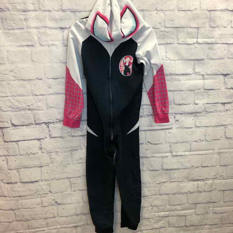 Spiderman Black Size 8 Fleece Girls One Piece