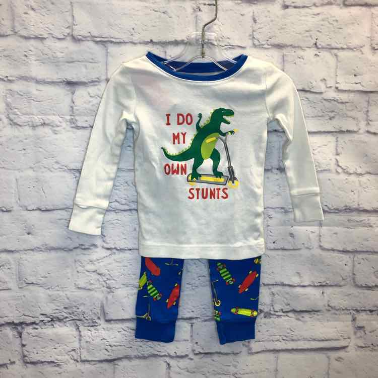 Old Navy White Size 2T Boys Pajamas