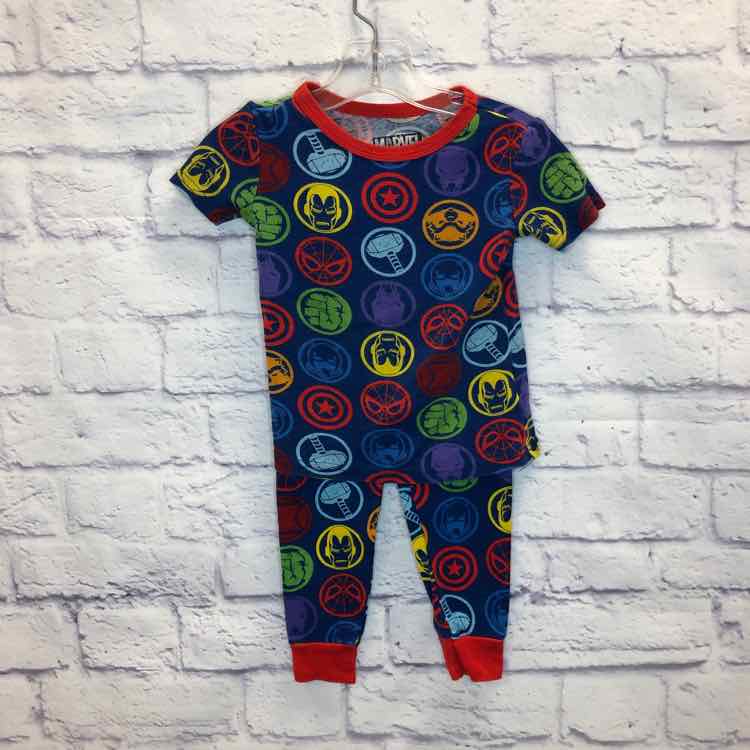Marvel Blue Size 3T Boys Pajamas