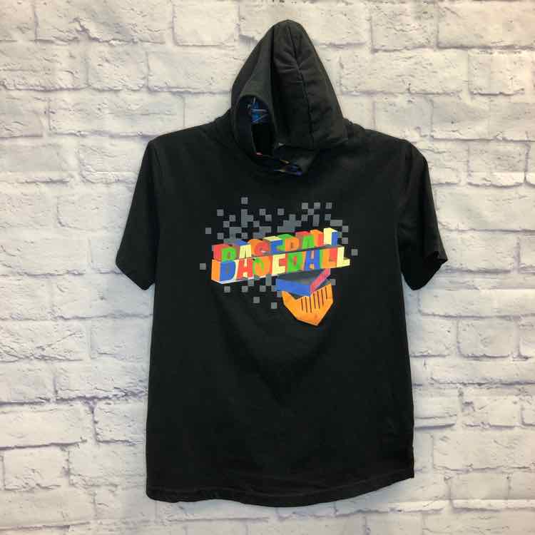 Plate Crate Black Size 14 Boys Short Sleeve Shirt