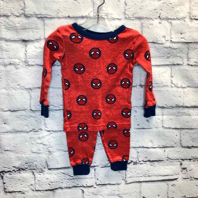 Marvel Red Size 2T Boys Pajamas