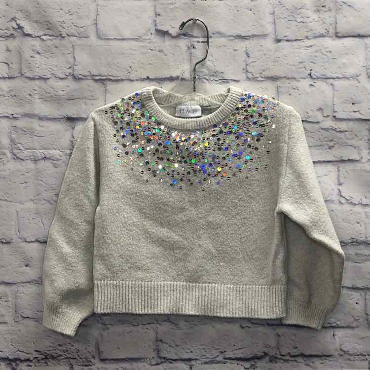 Childrens Place White Size 5 Girls Sweater