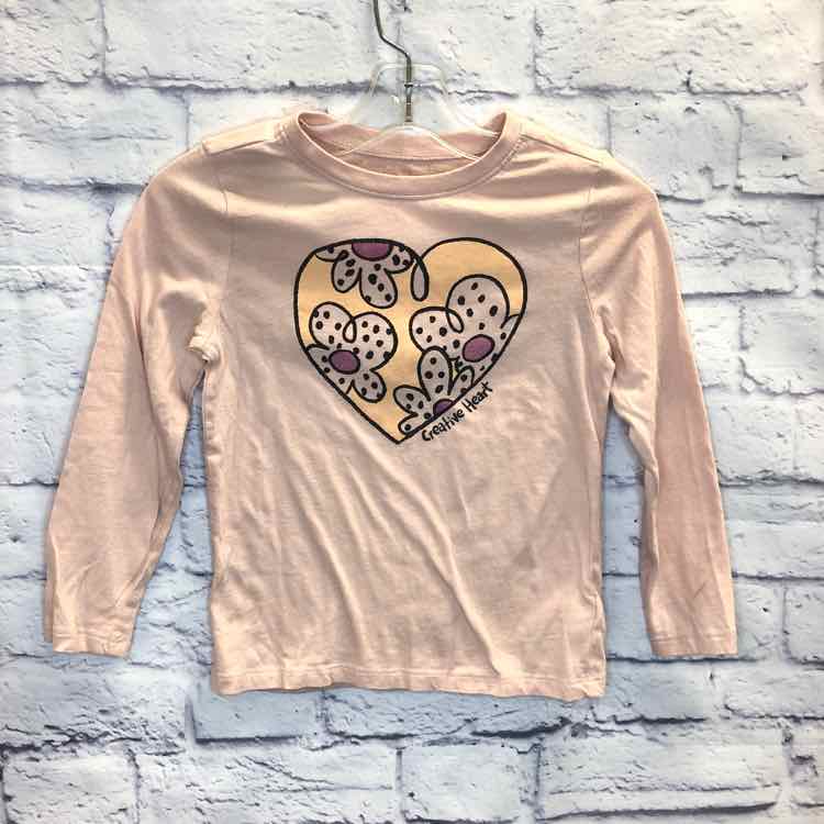 Old Navy Pink Size 5 Girls Long Sleeve Shirt