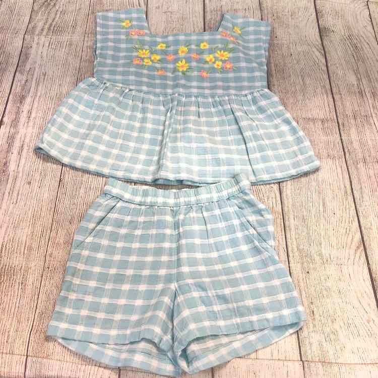 Cat & Jack Blue Size 5 Girls 2 Piece Outfit