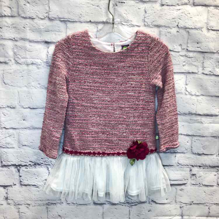 Dollie & Me Pink Size 6 Girls Sweater