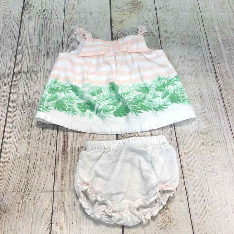 Janie & Jack Pink Size 3-6 Months Girls 2 Piece Outfit