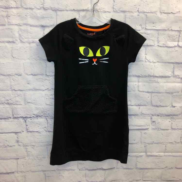 Cat & Jack Black Size 7 Girls Dress