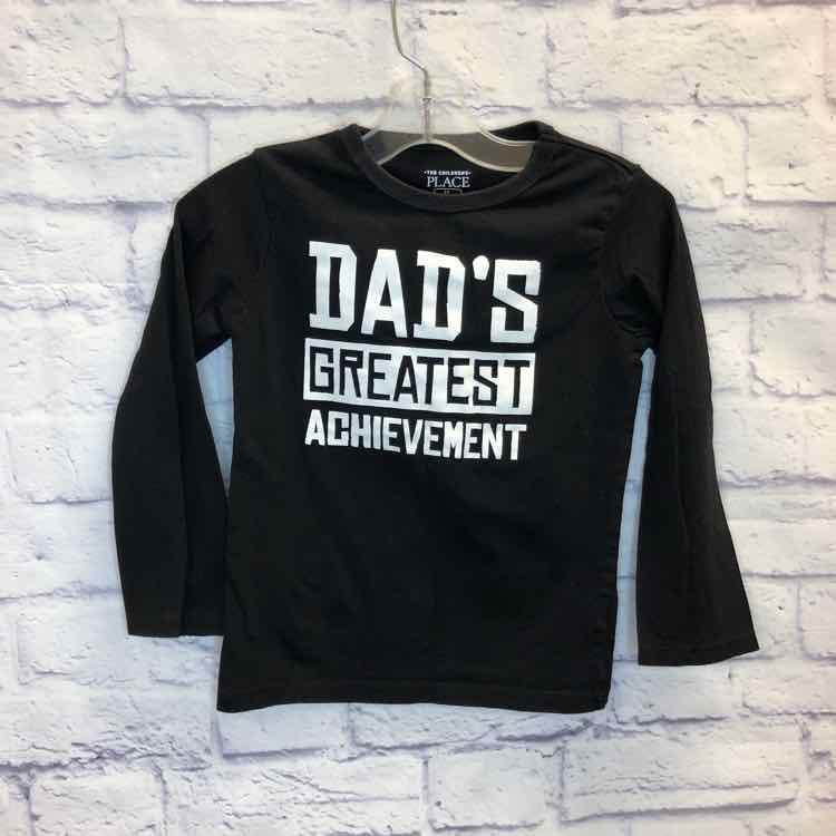 Childrens Place Black Size 5 Boys Long Sleeve Shirt