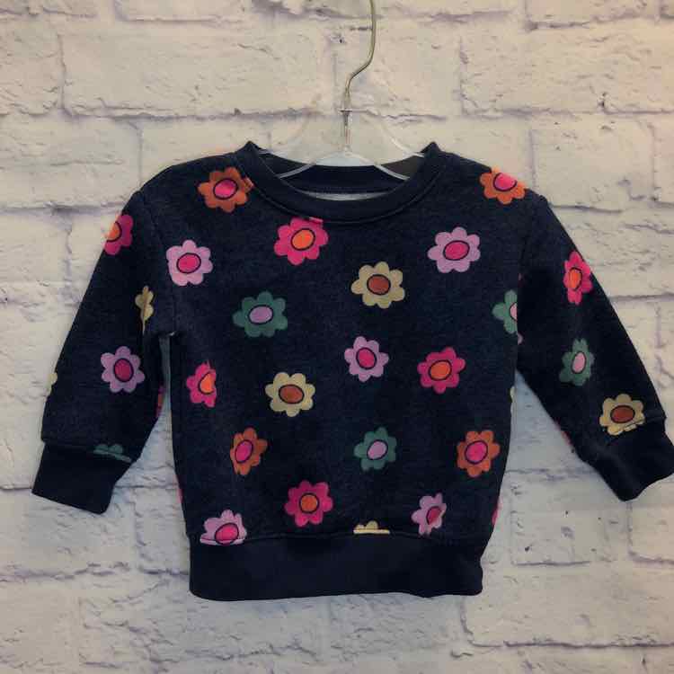 Jumping Beans Navy Size 12 Months Girls Sweatshirt/Hoodie