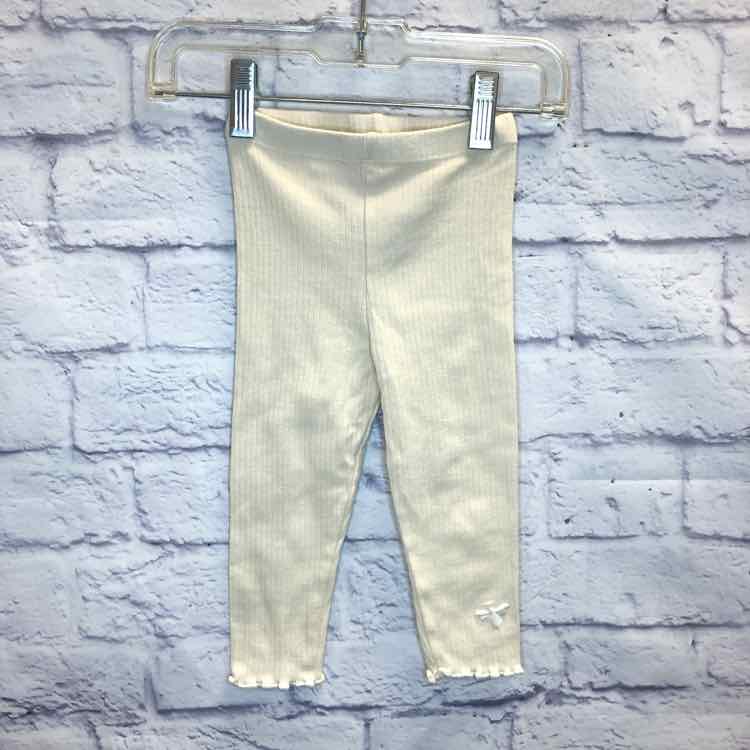 Burts Bees Cream Size 12 Months Girls Leggings