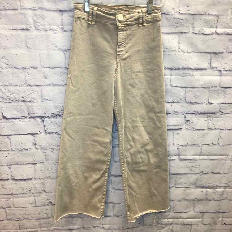 Zara Tan Size 14 Girls Jeans