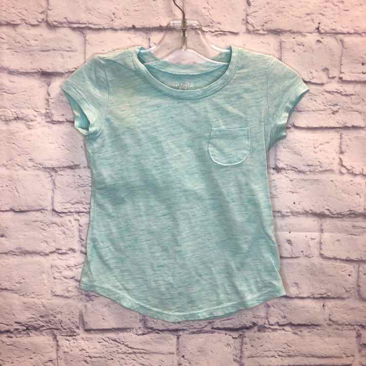 Arizona Green Size 4T Girls Short Sleeve Shirt