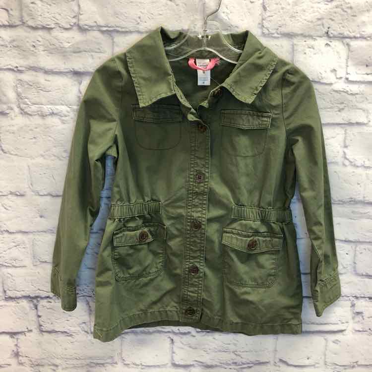 Carters Green Size 8 Girls Coat/Jacket