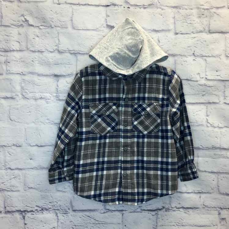 Miniville Gray Size 3T Boy Polo or Button Down
