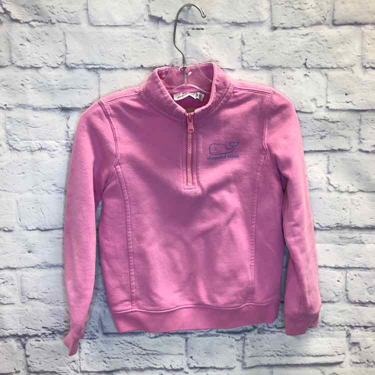 Vineyard Vines Pink Size 5 Girls Sweatshirt/Hoodie