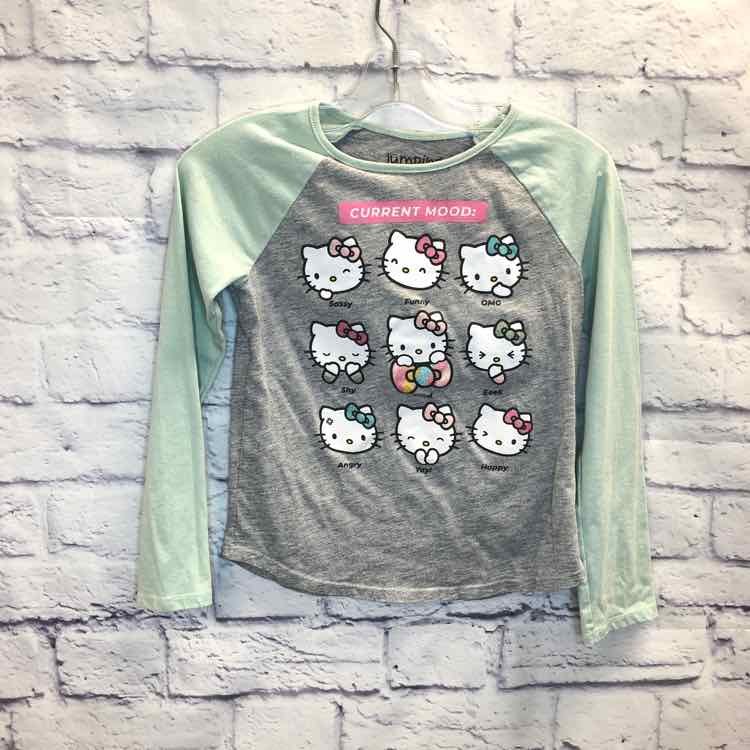Hello Kitty Green Size 6 Girls Long Sleeve Shirt