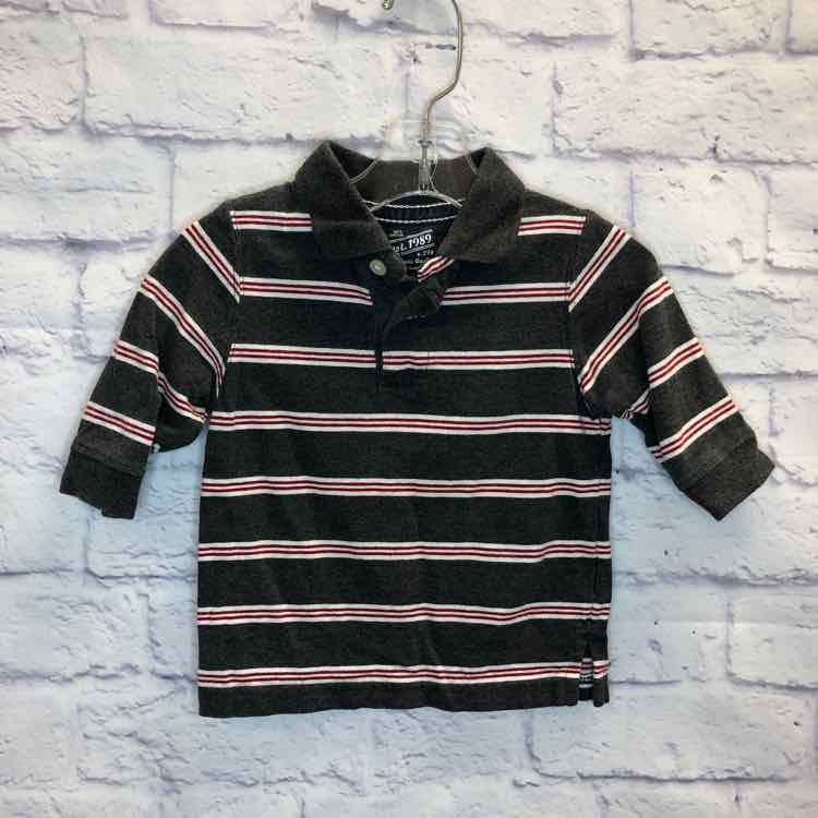 Childrens Place Stripe Size 12 Months Boy Polo or Button Down