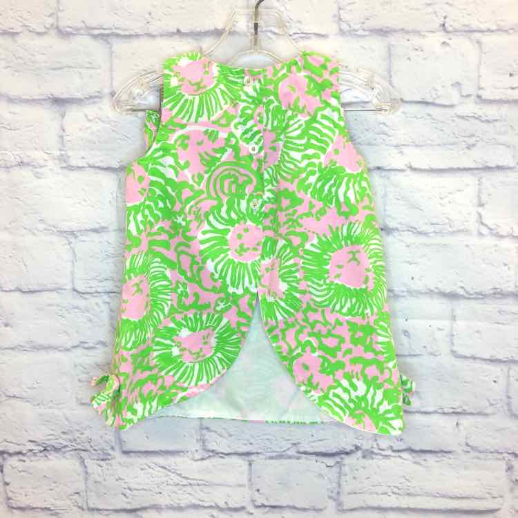 Lilly Pulitzer Sunnyside Lions Size 18-24 months Shift Dress