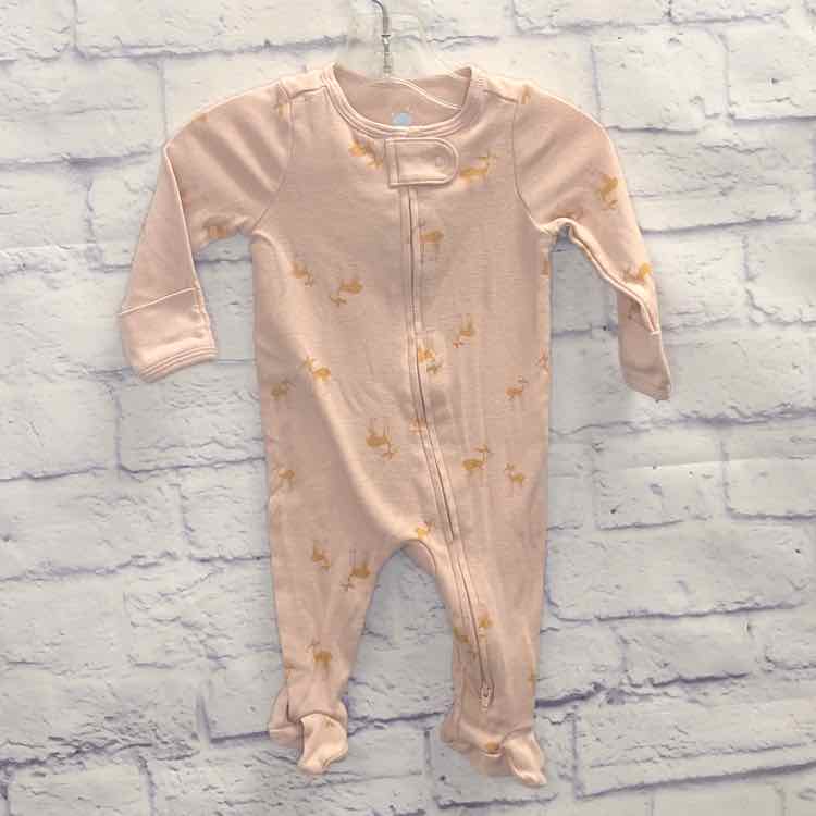 Cloud Island Pink Size 0-3 Months Girls Sleeper