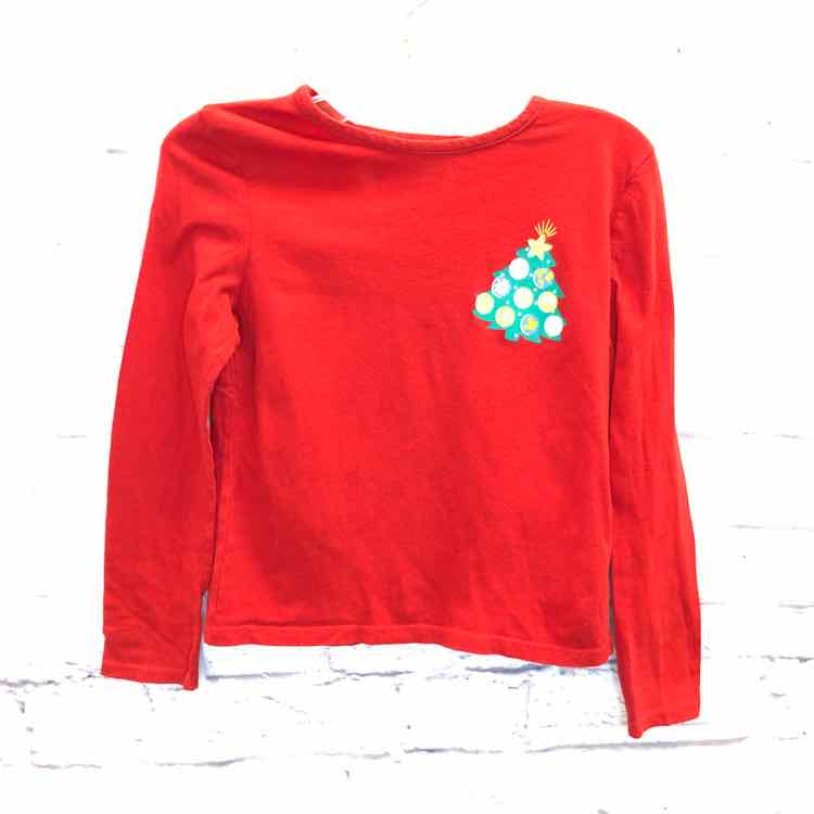 Old Navy Red Size 8 Girls Long Sleeve Shirt