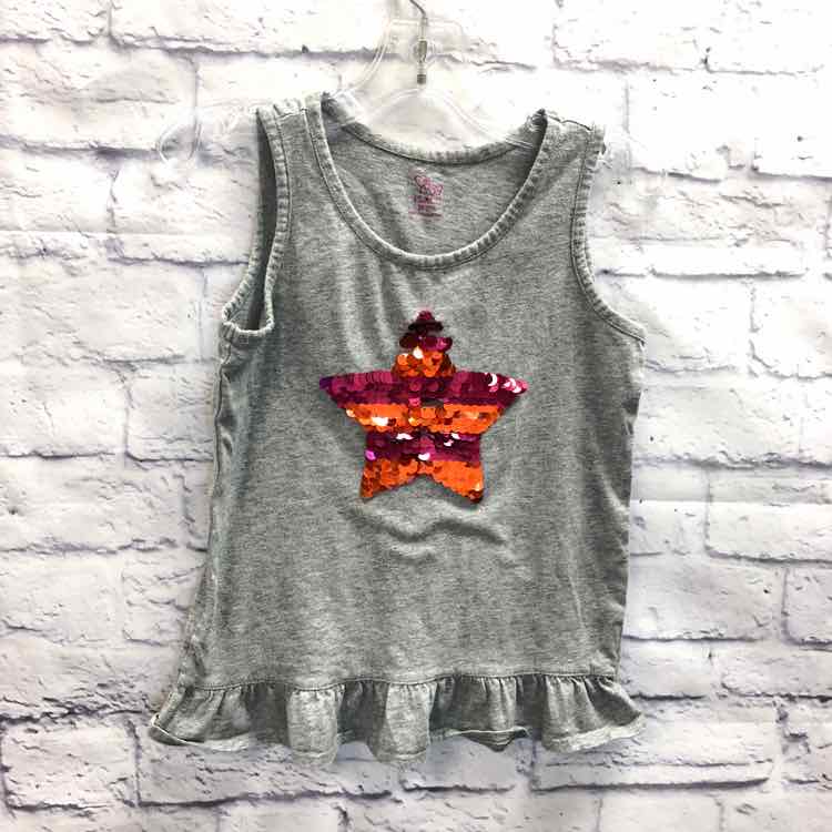 Childrens Place Gray Size 7 Girls Tank Top