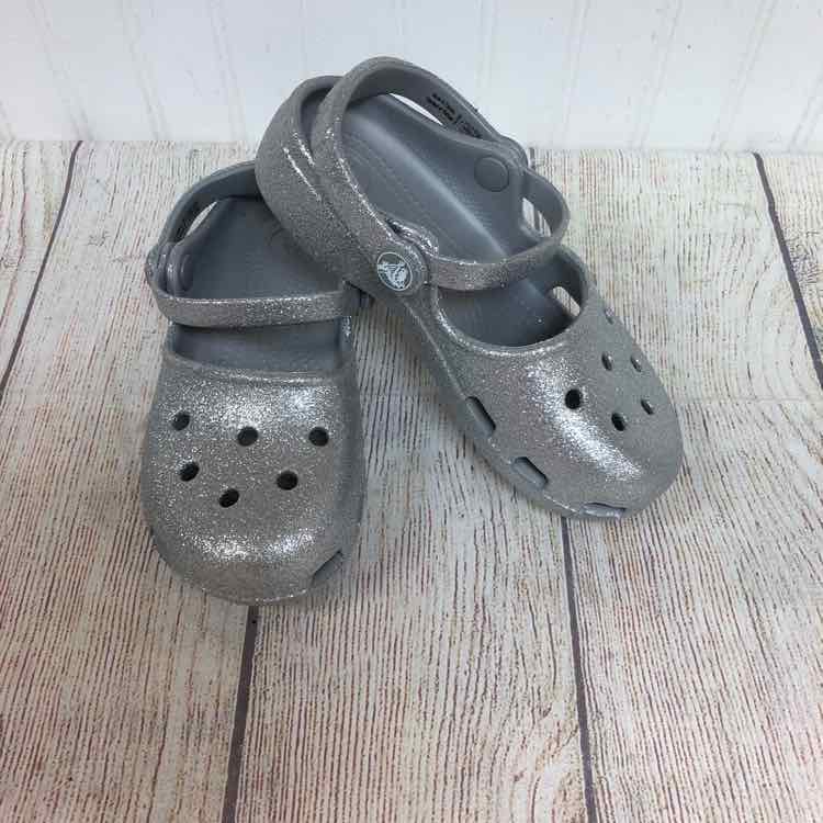 Crocs Silver Size 12 Girls Crocs