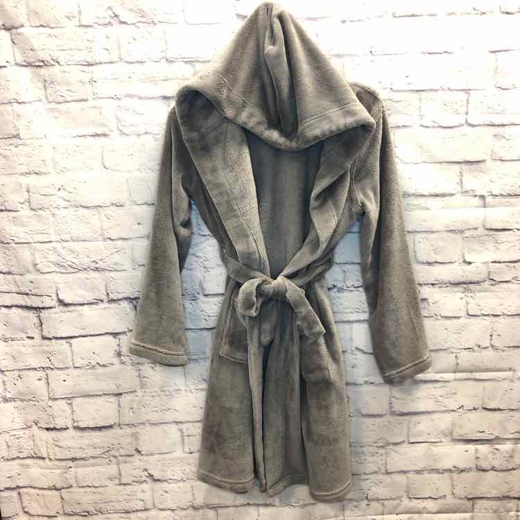 Lands End Gray Size 14 Boys Bathrobe