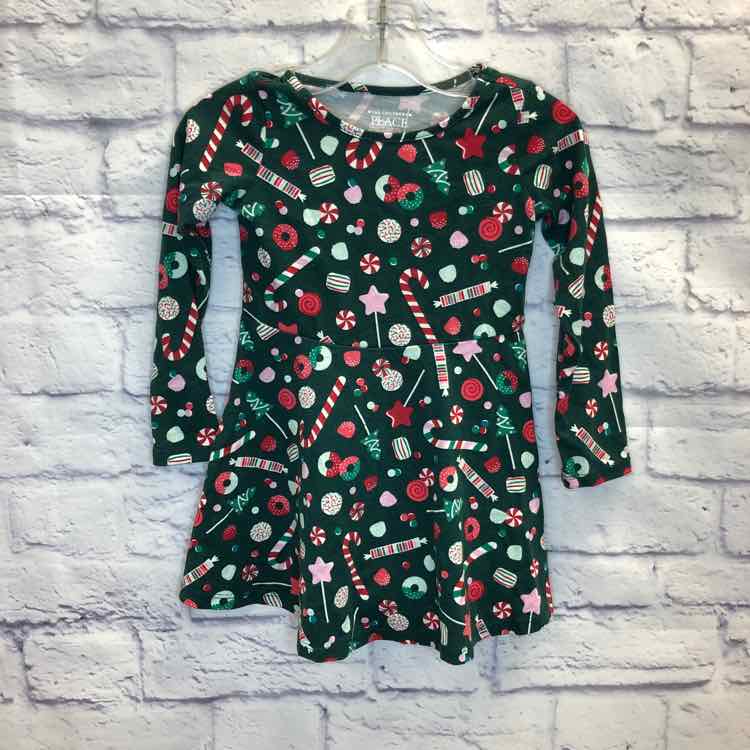 Childrens Place Green Size 2T Girls Dress