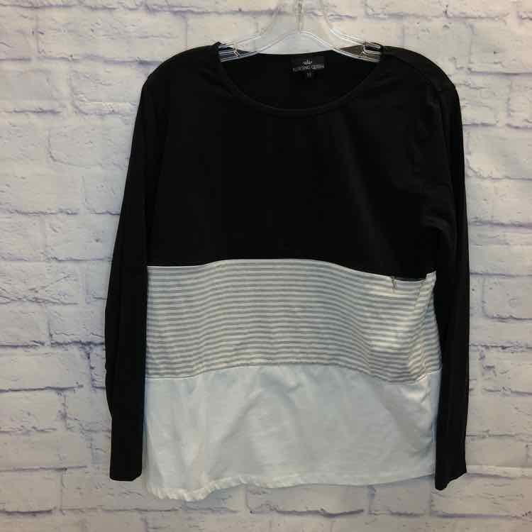 Nursing Queen Stripe Size M Nursing Top