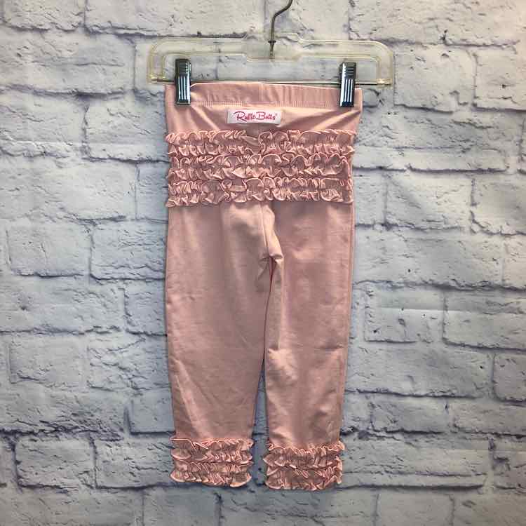 Ruffle Butts Pink Size 2T Girls Leggings