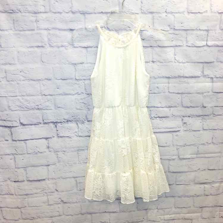 Speechless Cream Size 14 Girls Dress
