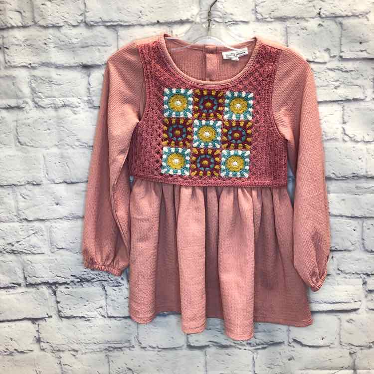 Berkley Jensen Pink Size 6 Girls Long Sleeve Shirt