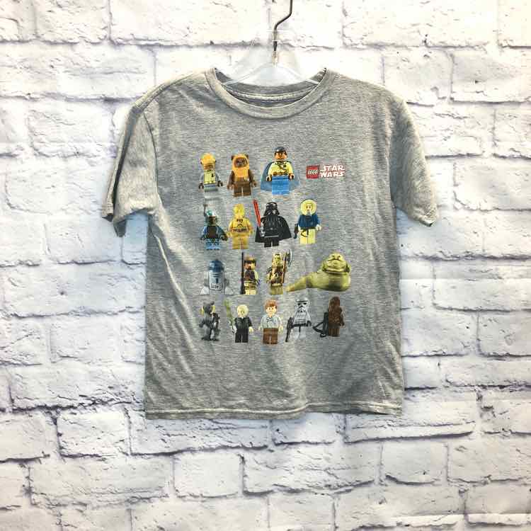 Lego Star Wars Gray Size 6 Boys Short Sleeve Shirt