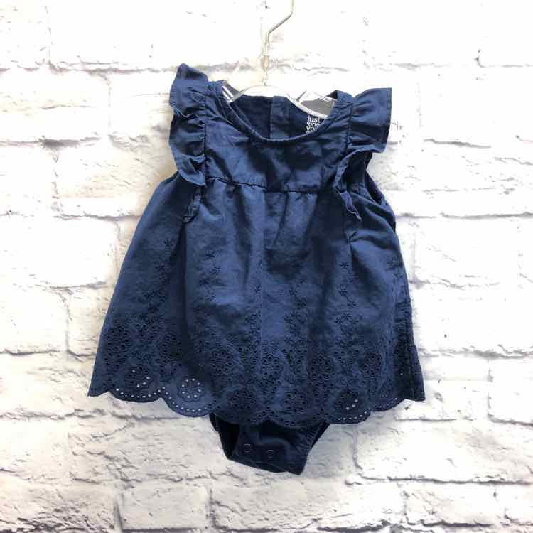 Just One You Navy Size 6 Months Girls Romper