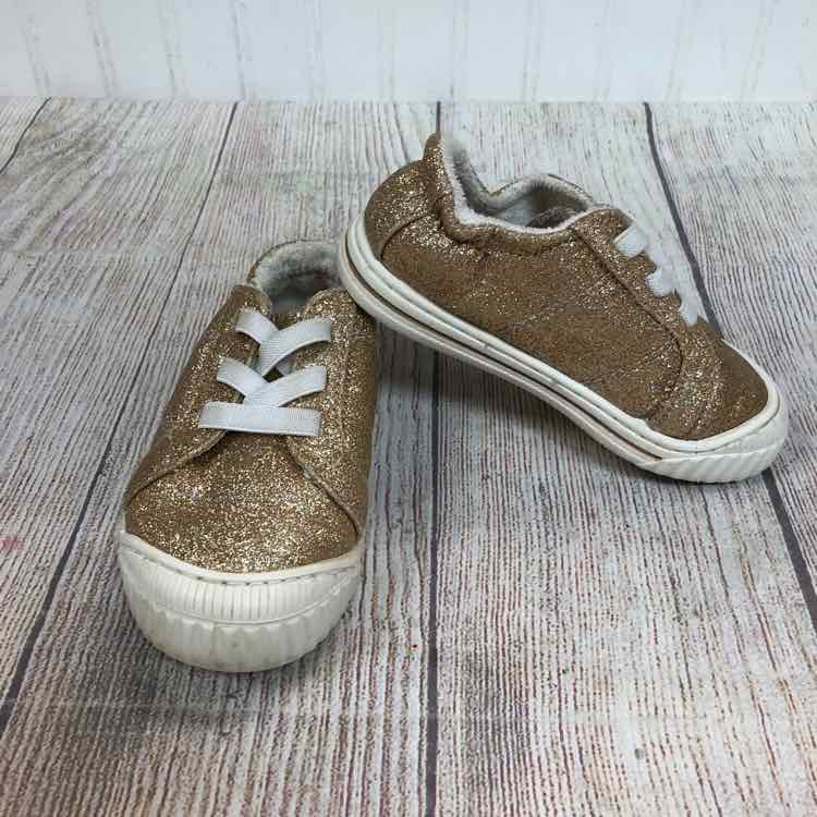Wonder Nation Gold Size 7 Girls Casual Shoes