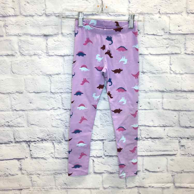 Cat & Jack Purple Size 5 Girls Leggings