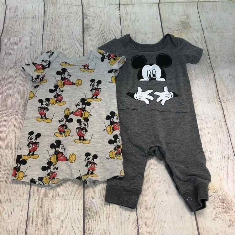 Disney Gray Size 0-3 Months Boys Romper