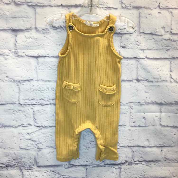 Jessica Simpson Yellow Size 0-3 Months Girls Overalls