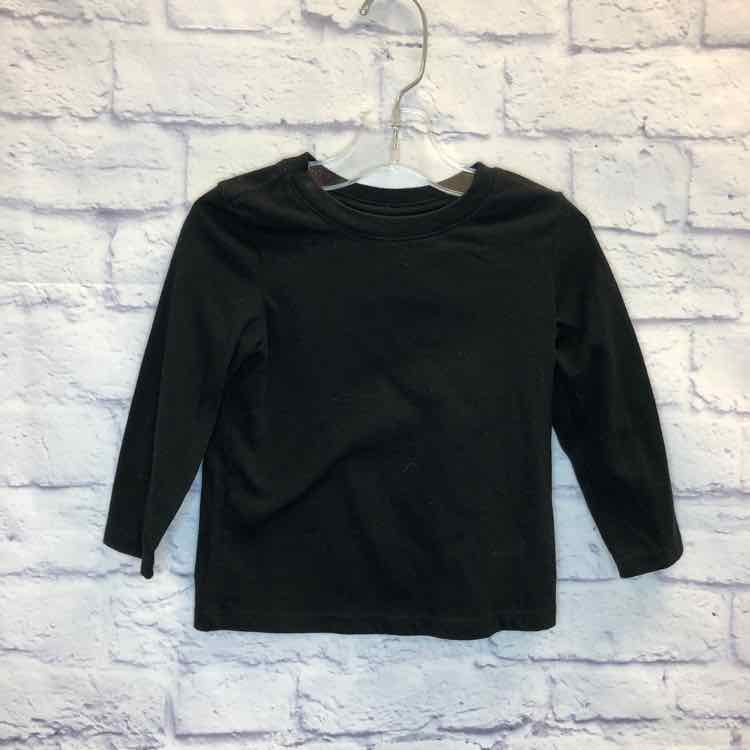 Cat & Jack Black Size 2T Boys Long Sleeve Shirt