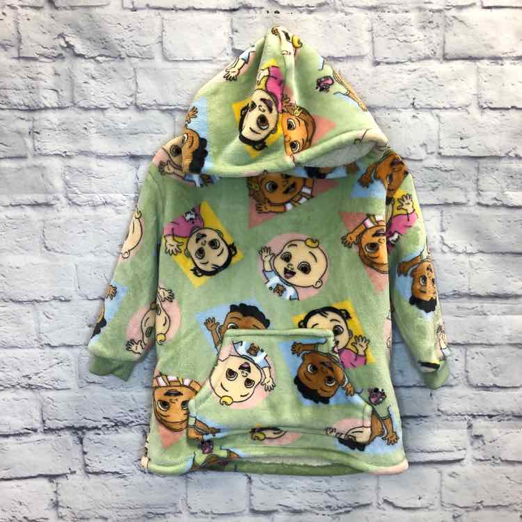 Cocomelon Green Size 4T Girls Sweatshirt/Hoodie