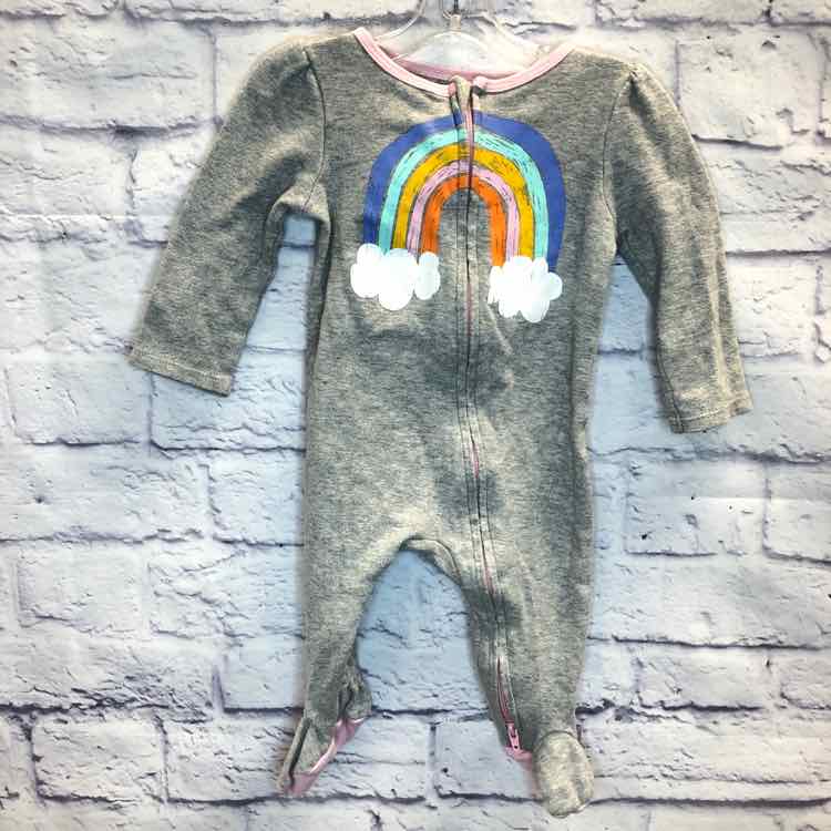 Cat & Jack Gray Size 3-6 Months Girls Sleeper