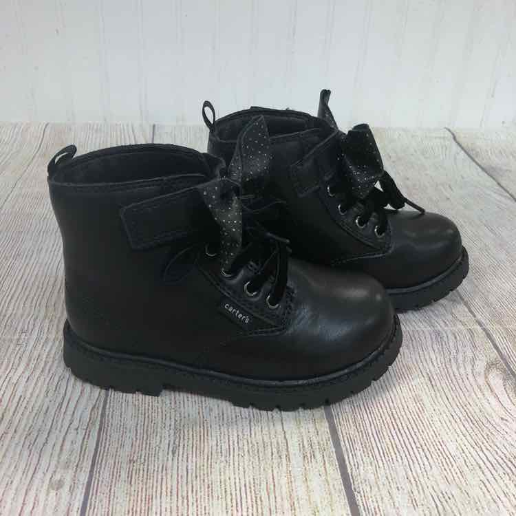 Carters Black Size 10 Girls Boots